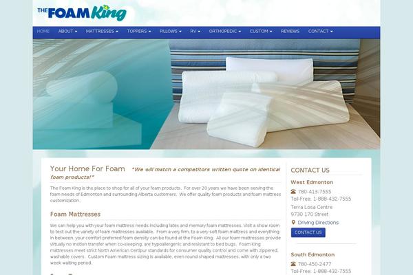 thefoamking.com site used Foam-king