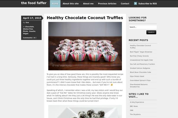 Skeptical theme site design template sample