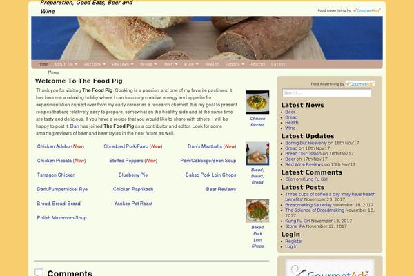 Site using Weaver Show Posts plugin