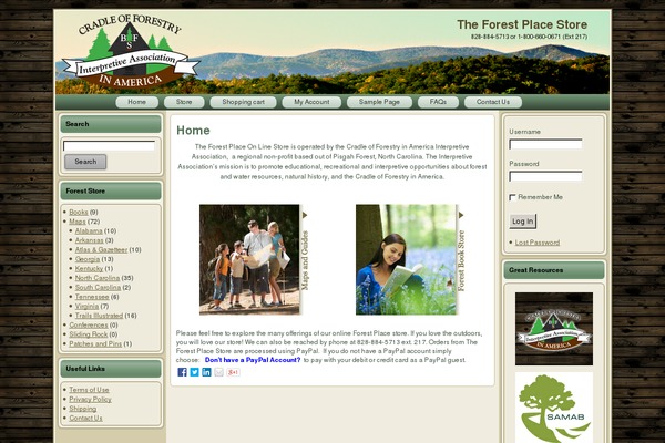 forest_place theme websites examples
