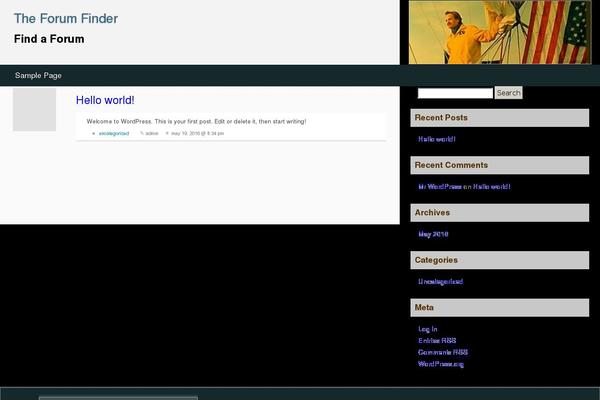LarrysList theme site design template sample