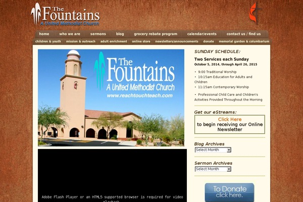 Site using Vamtam-push-menu plugin