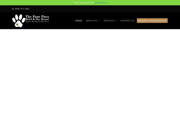 Site using WP Notification Bars plugin