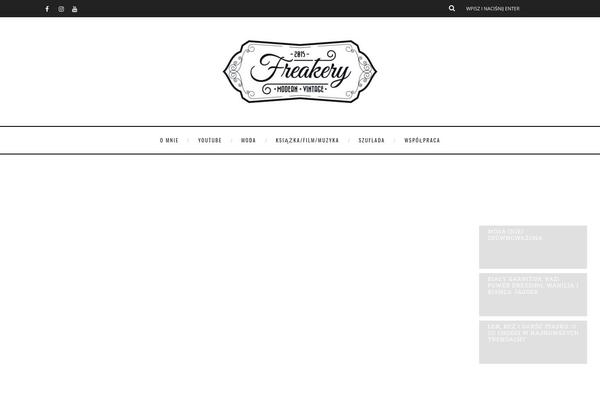 Amory theme site design template sample