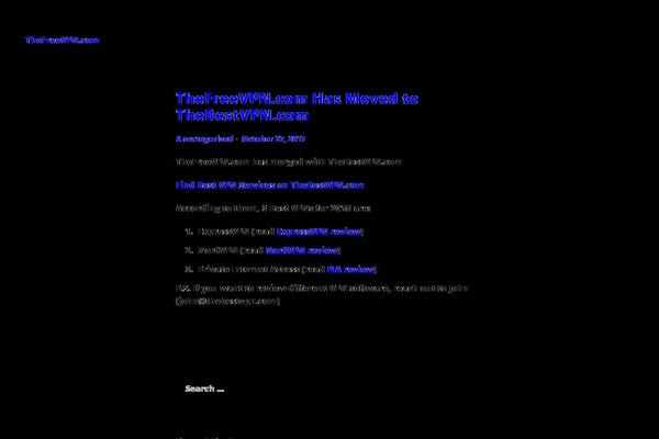 thefreevpn.com site used Integer
