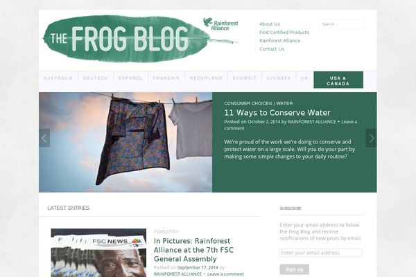 World News theme site design template sample