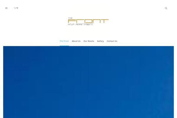 Milenia theme site design template sample