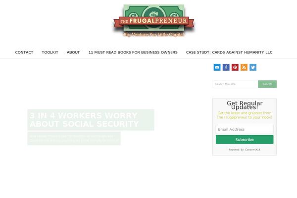 GeneratePress theme site design template sample