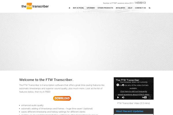 Site using Tiny Carousel Horizontal Slider plugin
