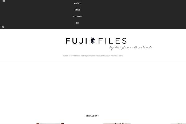 thefujifiles.com site used Christina-wp