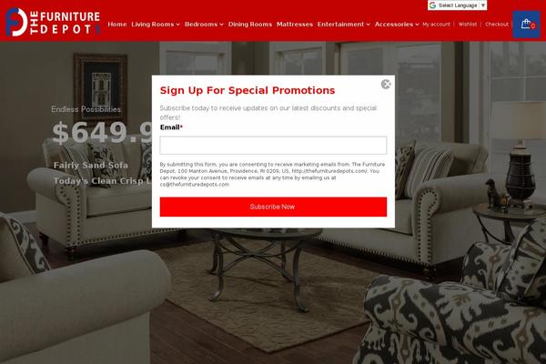 thefurnituredepots.com site used Furniture_depots