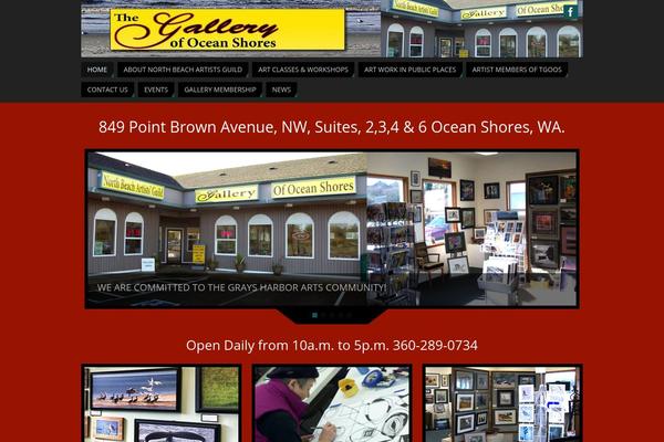 Primer theme site design template sample