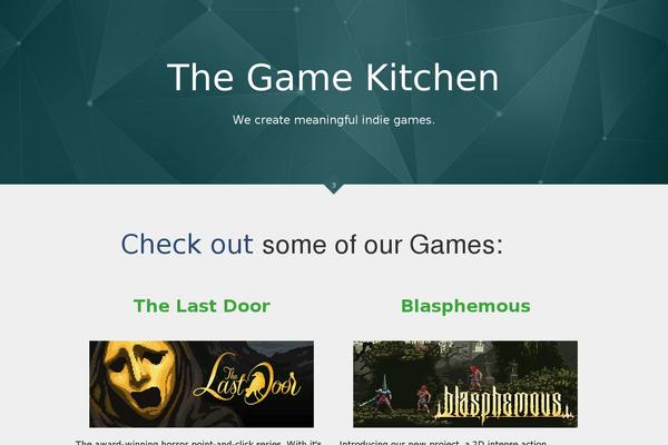 thegamekitchen.com site used Tgkblog
