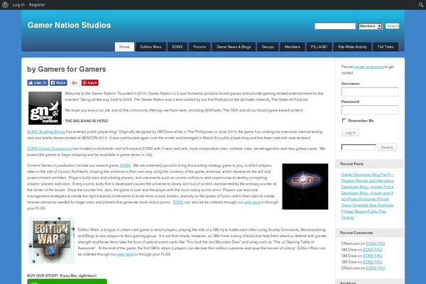 Site using WordPress Social Ring (Facebook Like, Google +1, ReTweet, LinkedIn and Pin It) plugin