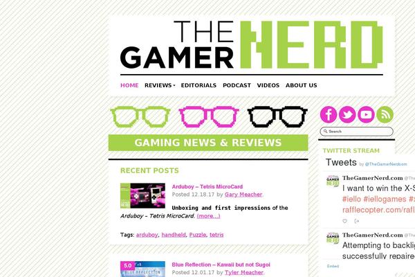 Grid theme site design template sample