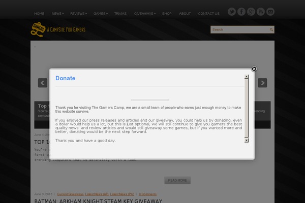 Gauge theme site design template sample