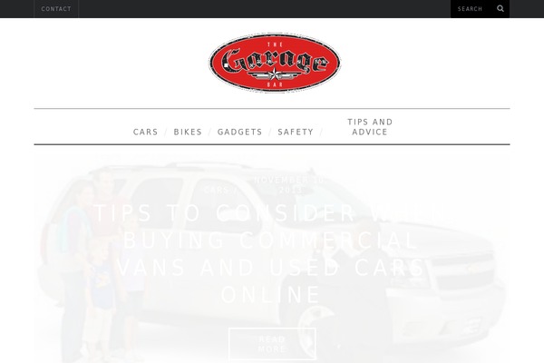 thegaragebar.net site used Simplemag