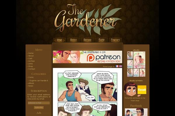 Karuna theme site design template sample