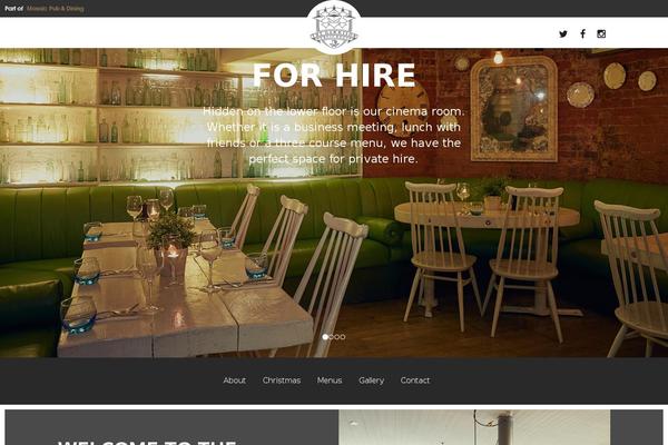 HTML5 Blank theme site design template sample