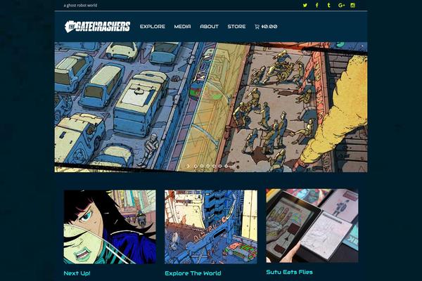 Cardinal Child theme site design template sample