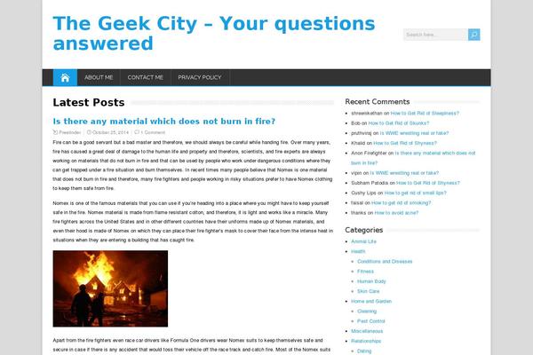 HappenStance theme site design template sample