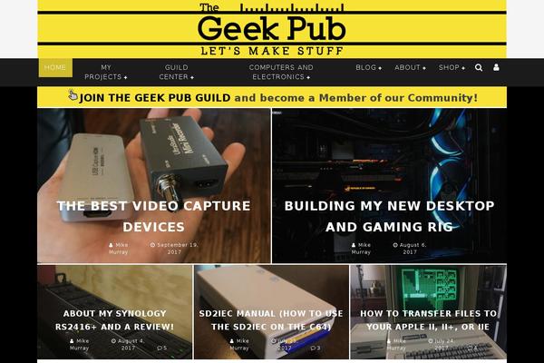 Extra-child theme site design template sample