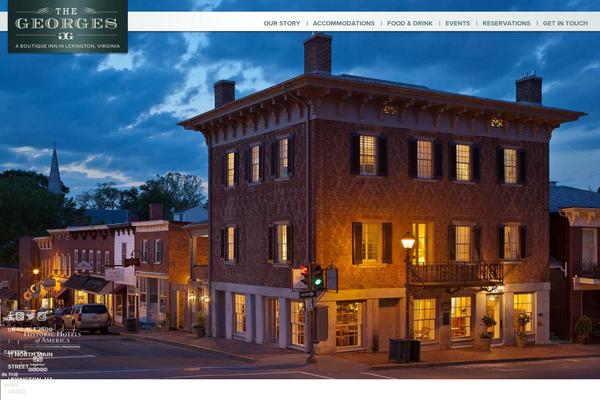 georges WordPress theme, websites list used georges theme georges theme websites examples