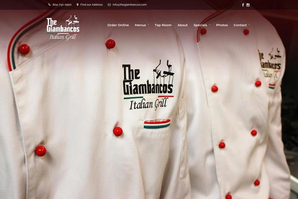 Capella theme site design template sample