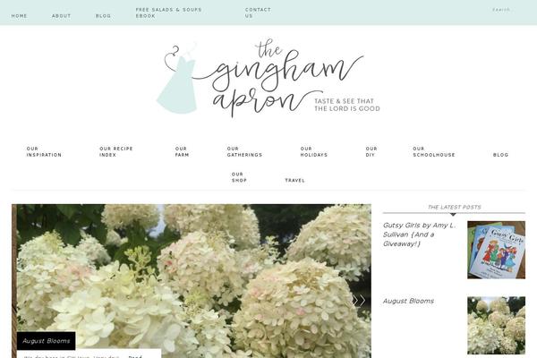 theginghamapron.com site used Restored316-thyme