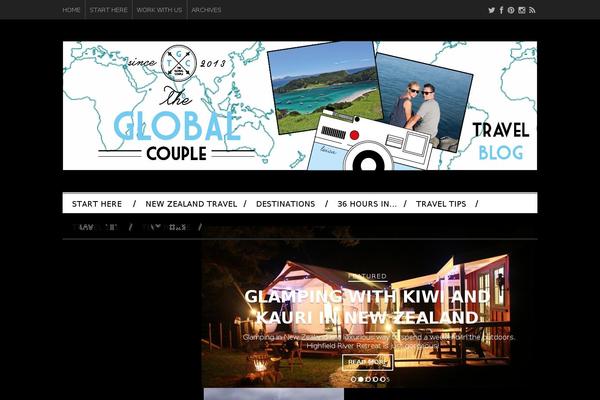 theglobalcouple.com site used Fourteen-blog