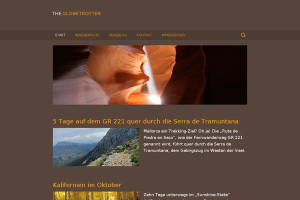 Generatepress-child theme site design template sample