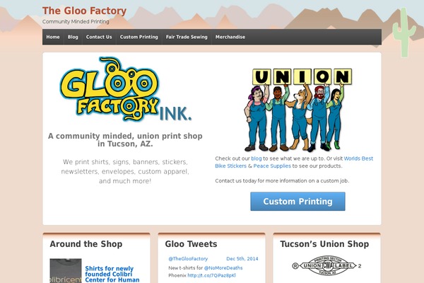 One Child theme site design template sample