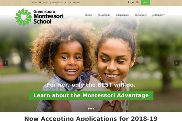 LMS theme site design template sample