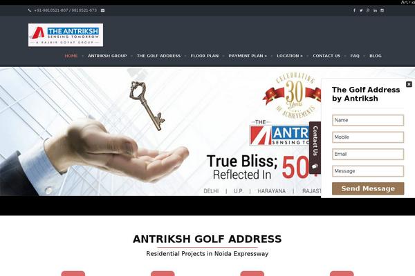 Terrifico theme site design template sample