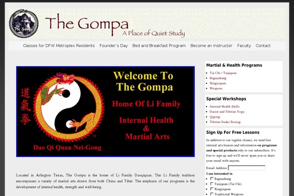 Site using Weaver Show Sliders plugin