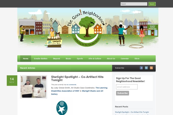 Site using Elementor plugin