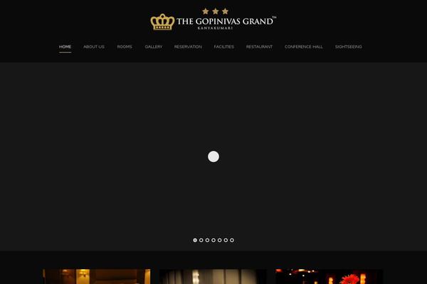 Hotelmaster theme site design template sample