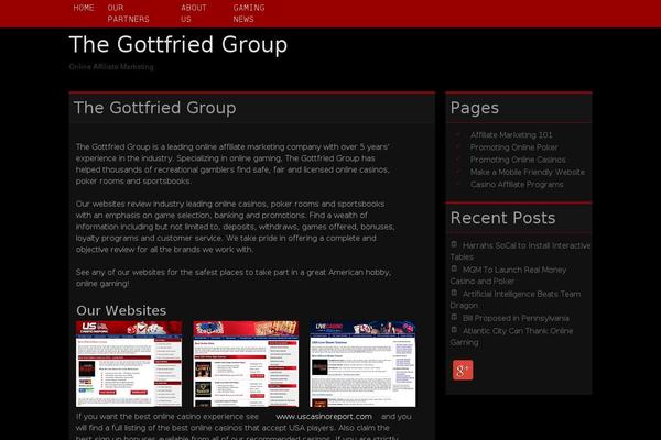 Tribbiani theme site design template sample