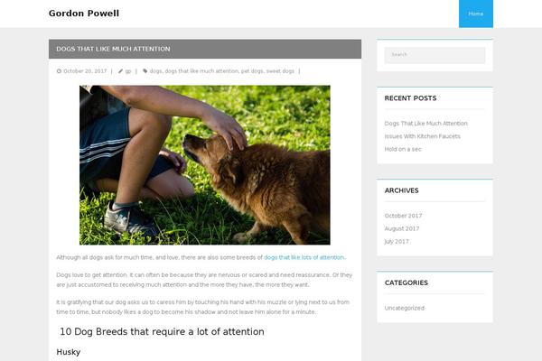 Melos theme site design template sample