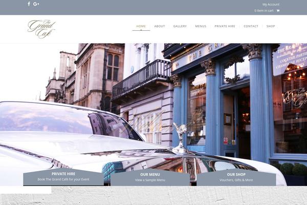 NUVO theme site design template sample