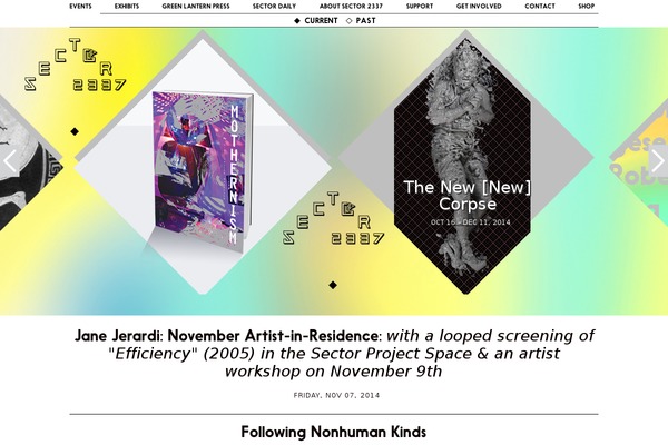 thegreenlantern.org site used Glptheme