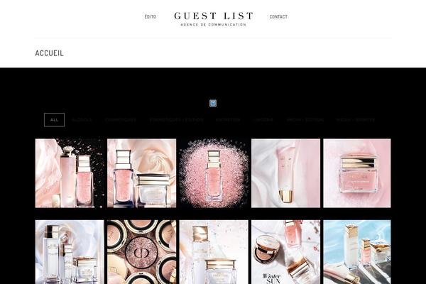 Site using Advance Portfolio Grid plugin