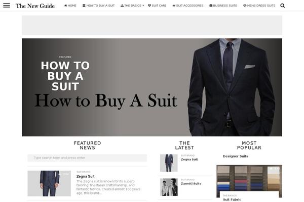 Acabado theme site design template sample