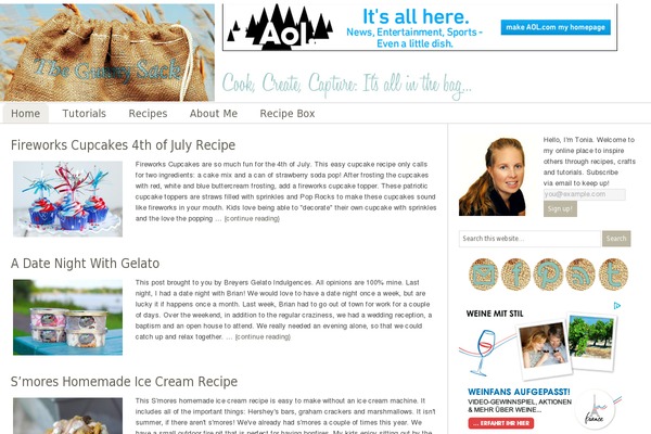 thegunnysack.com site used Tasteful