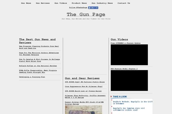 Wp Drudge V2 theme site design template sample