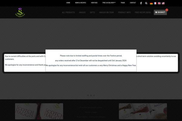 Site using Jck-woo-quickview plugin