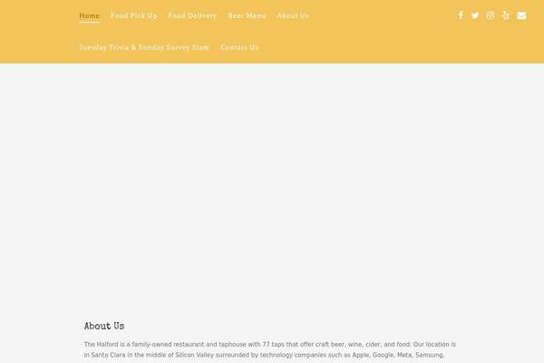 thehalford.com site used Prohibition-progression