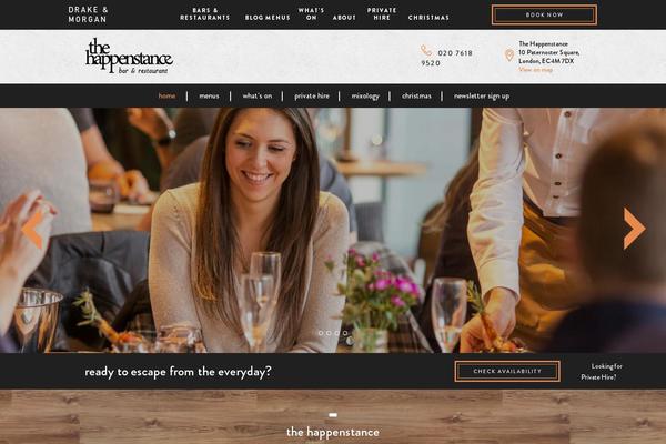 thehappenstancebar.co.uk site used The-happenstance