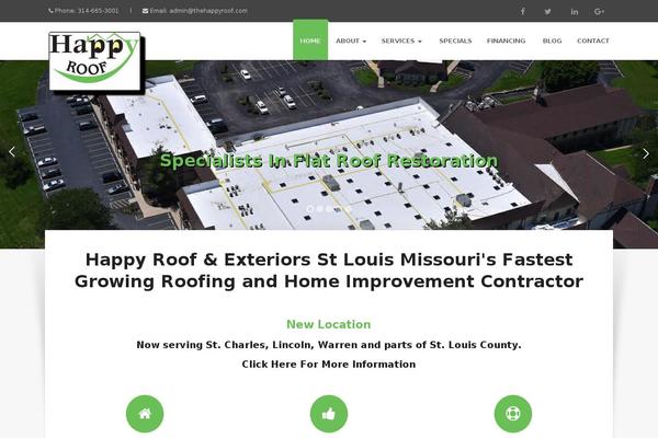 Calypso theme site design template sample