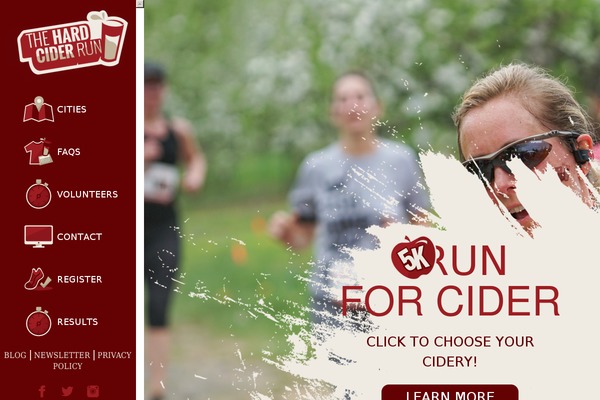 hardciderrun theme websites examples